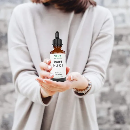 Vera Botanics Aceite De Nuez De Brasil 100% Puro Y Natural