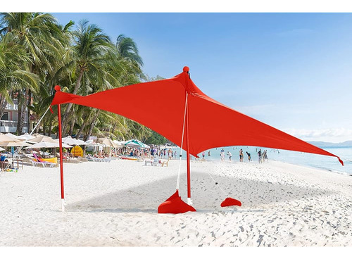 Abccanopy Beach Refugio Solar Portátil Para Playa, Viajes De