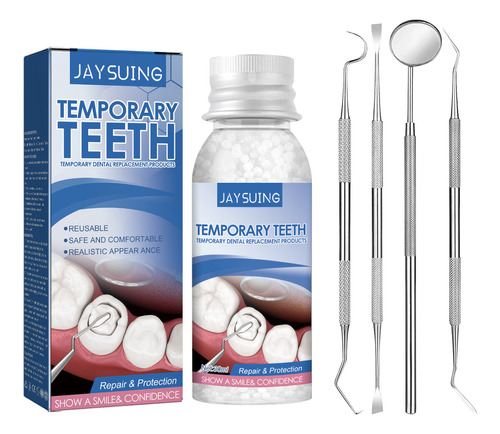 Dental Restoration Kit Tooth Gel Repair Granule Kit