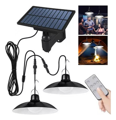 Luces Colgantes Solares De 4800 Mah Luces Led Para Interiore