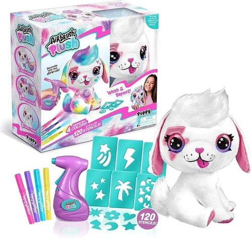 Perrito Peluche Airbrush Plush Para Pintar Style 4 Ever