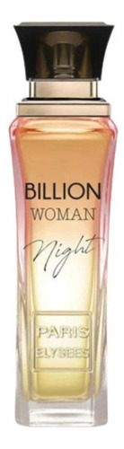 Perfume Feminino Billion Woman Night Paris Elysees Edt 100ml