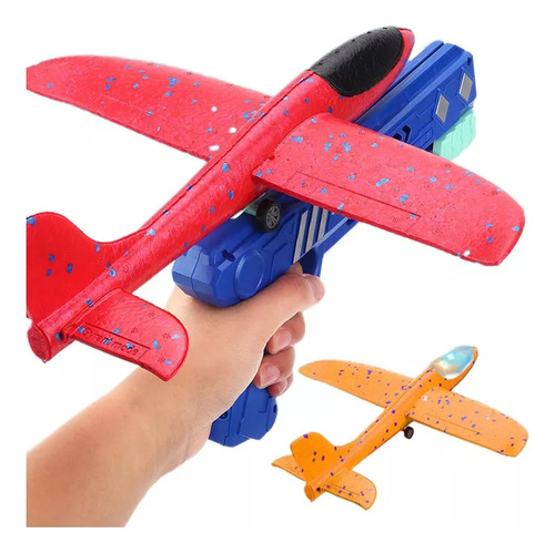 Lanzador De Aviones Con Catapulta, Avión De Juguete Infantil