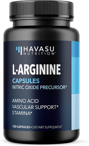 Havasu L-arginina Akg + Hcl + Citrulina X60 Oxido Nítrico Sabor Sin sabor