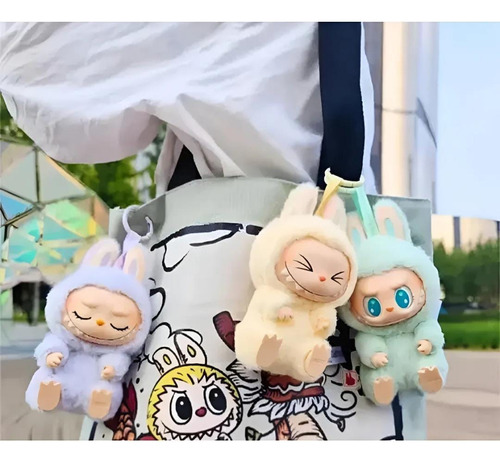 Peluche Llavero Labubu Con Sonido Y Luz Kawaii A Elección Ququ