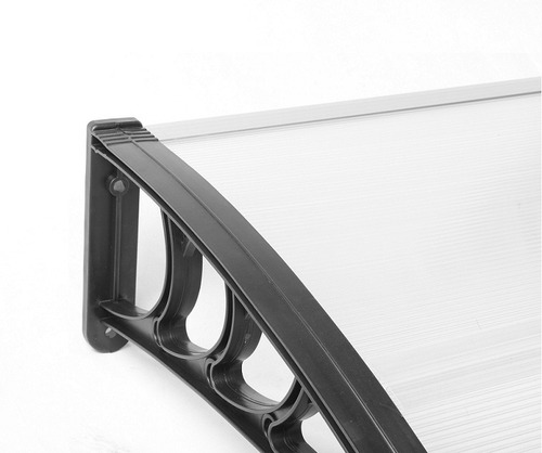 Alero De Policarbonato Transparente 1 X 0,8 M Toldo Ventana