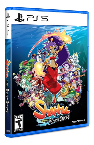 Midia Fisica de Shantae y las siete sirenas para PS5 Limited