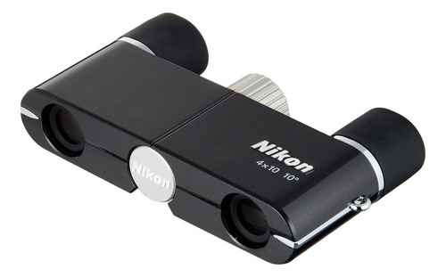 Nikon Binoculares Compactos De 4 X 10dcf, Color Negro