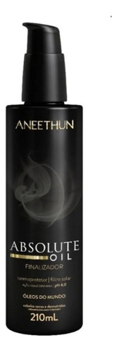 Aneethun Absolute Oil Finalizador Protetor Térmico 210ml