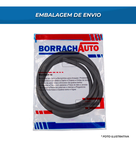 Kit Borracha 4 Portas Jeep Compass 2014 A 2023 Borrachauto