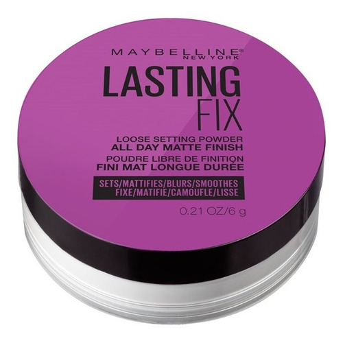 Polvo Translucido Fijador Maquillaje Maybelline Lasting Fix 