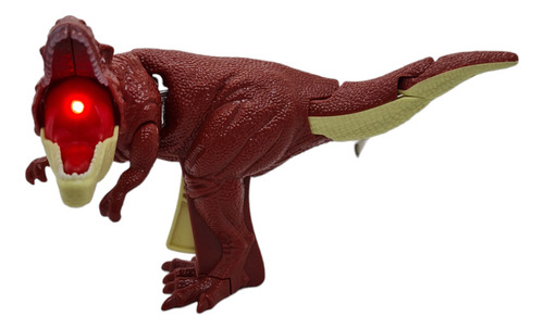 Dinosaurio Zazaza Rojo Juguete Interactivo Tiktok Luz Sonido