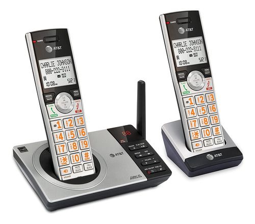 At&t Cl82207 Dect 6.0 Expandable Answering System With Smart