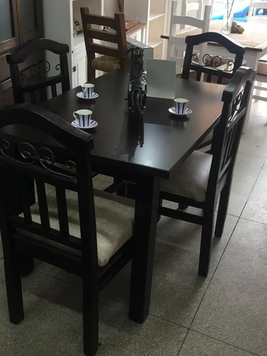 Juego De Comedor De Madera. Directo De Fabrica!!!