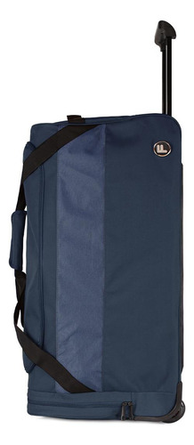 Bolso De Viaje Con Ruedas Kross L 131 Lts Azul + Candado F