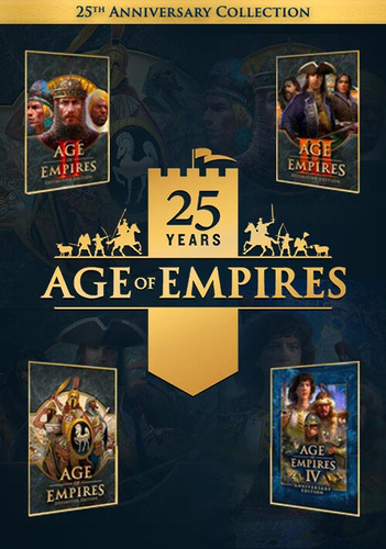 Age Of Empires 25th Anniversary Collection - Pack Digital Pc