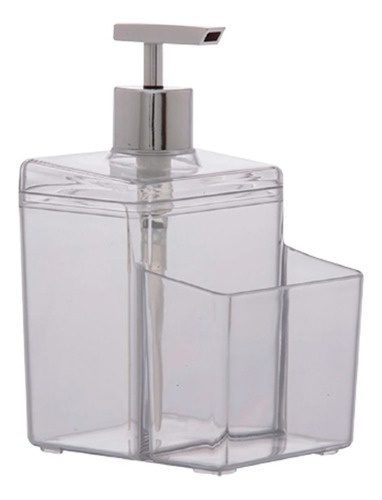  Porta Detergente Dispenser 570ml Diamond | Paramount Cor Transparente