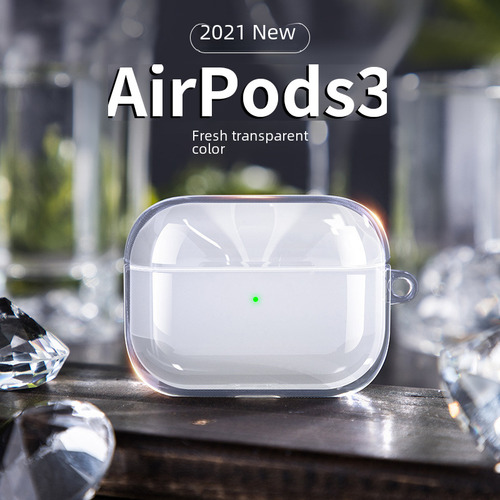 Airpods4 - Funda De Silicona Transparente Para AirPods 1/2/3