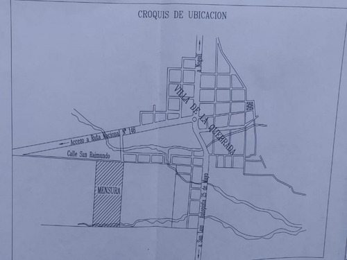 Lote En Villa De La Quebrada - San Luis