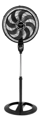 Ventilador De Coluna Mondial Turbo Nvt-40c 40cm 8 Pás Preto - R$ 215