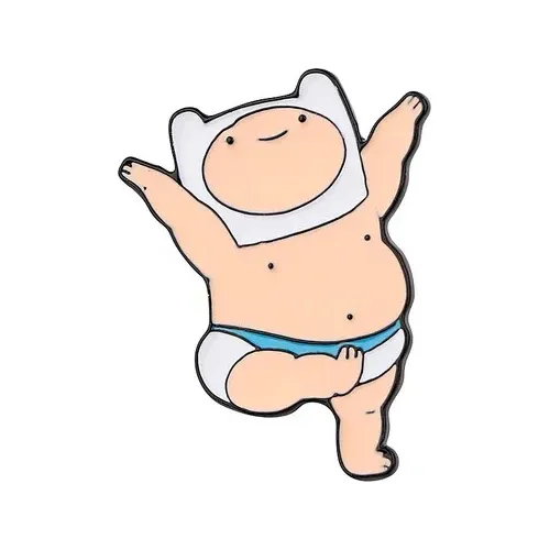 comprar Pins Finn El Humano \u002F Hora De Aventuras \u002F Pines Metálicos