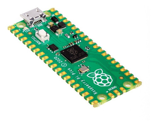 Tarjeta De Desarrollo Raspberry Pi Pico Rp2040 Para Programa