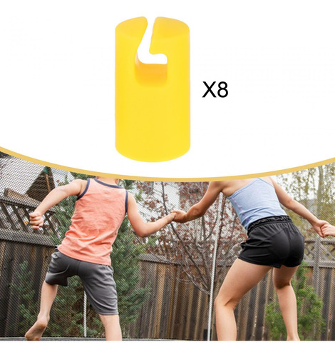 2 Tapas Para Postes De Trampolín, Accesorios Para 8 Piezas