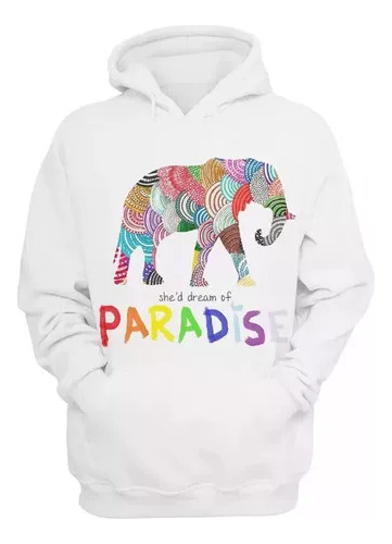 Buzo Canguro Coldplay Paradise Colore Unisex