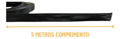 Malha Nautica Expansiva 16mm 5 Metros Anti Chama Dni 5056