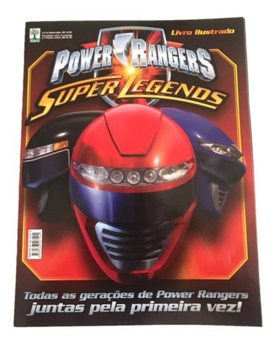 Album Power Rangers Super Legends - Completo P/ Colar