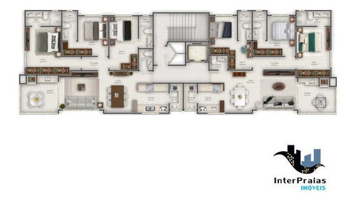 Imagem 7 de 7 de Apartamento Padrão Com 3 Quartos No Pérola Do Atlântico - 410530-v