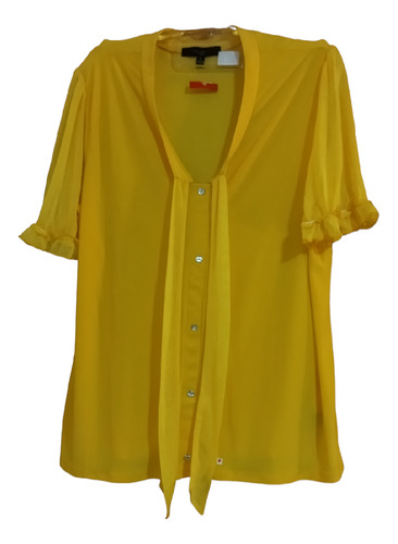Blusa Amarilla Americana Nueva Talla Xl.