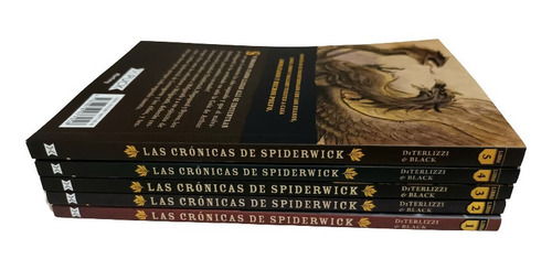 Saga Completa Las Crónicas De Spiderwick (cinco Libros)