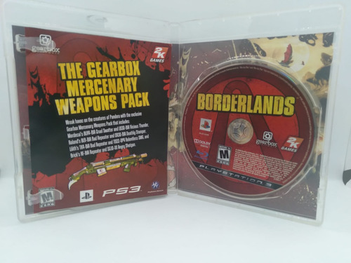 Jogo Borderlands Ps3 Original Mídia Física Playstation 3 (Usado)