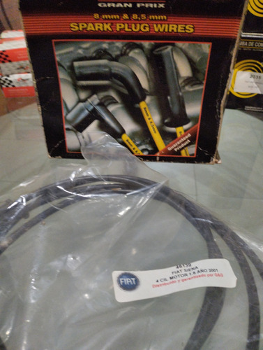 Cables Bujías Para Fiat Siena 1.6 Año 2001