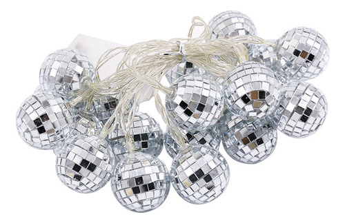Blanco Cálido, Batería De 3 Metros Y 20 Lámparas, Globo Led