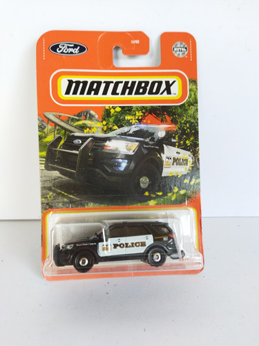 Matchbox 2016 Ford Interceptor Utility Police 65/100