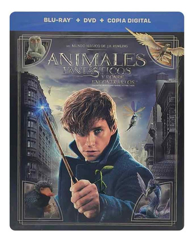 Animales Fantásticos Y Dónde Encontrarlos  Bluray + Dvd