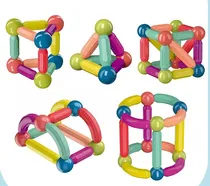 Comprar Bloques Magnéticos De 42 Piezas Juegos Stem Construcción