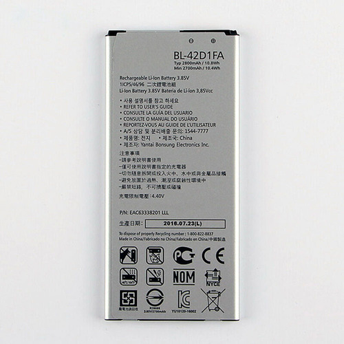 Bateria LG G5 Mini, K6 Bl-42d1fa 2800mah