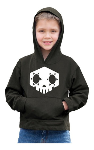 Sudadera Infantil Oferta Estampada De Logo Reaper Overwatch
