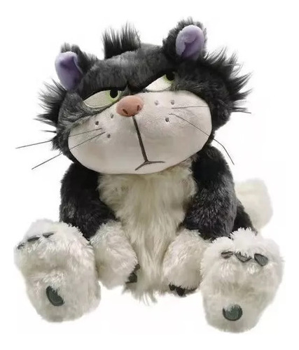 Lucifer Gato Muñeco Peluche Juguete Regalo Para Niños 35cm