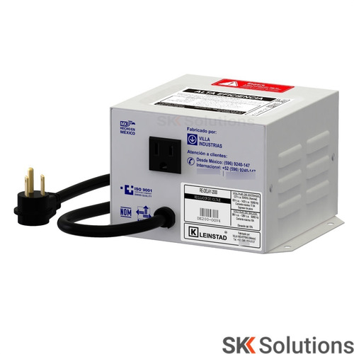 Regulador De Voltaje Kleinstad 3300va/2000w (refrigeración)