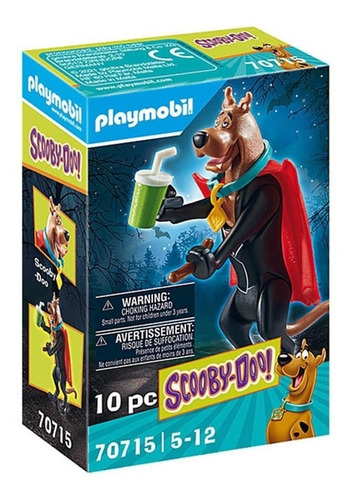 Boneco Playmobil Scooby Doo Vampiro Cartoon Network