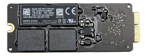 Memoria Ssd 1tb Macbook Pro Retina Ssd Samsung Sm1024g 