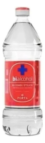 Botella Alcohol Etílico Liquido 500ml Bialcohol 70% Porta