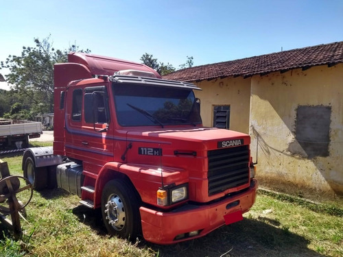 Imagem 3 de 8 de Scania 112 360 Toco 4x2 1987 Vermelho