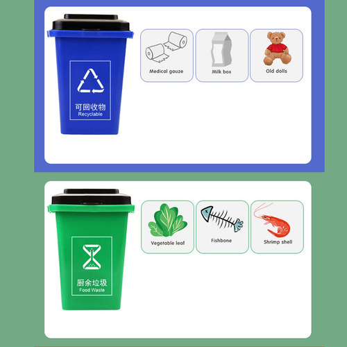 6x Camión De Basura Juguete Gestión De Residuos Reciclaje