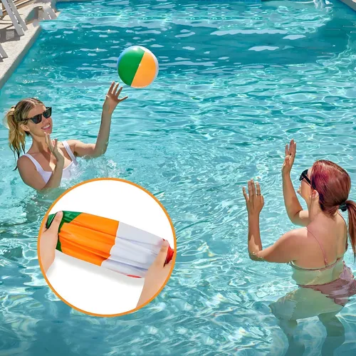 12 Pelotas Inflables De Goma Para Niños Infantil Fiesta