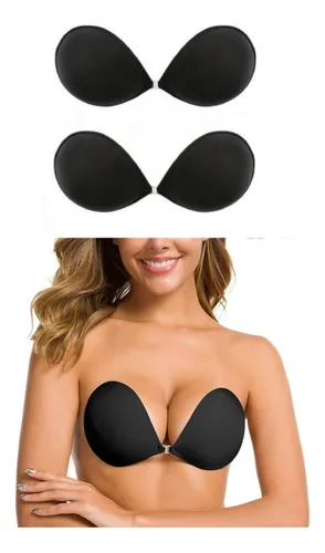 Sujetador Brasier Strapless Push Up Invisible Levanta Busto